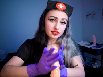 Glove Fetish Webcam Girl